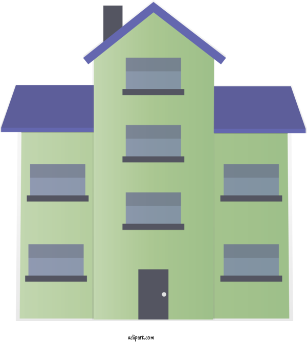 Free Buildings Property House Violet For House Clipart Transparent Background