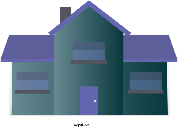 Free Buildings Violet House Purple For House Clipart Transparent Background