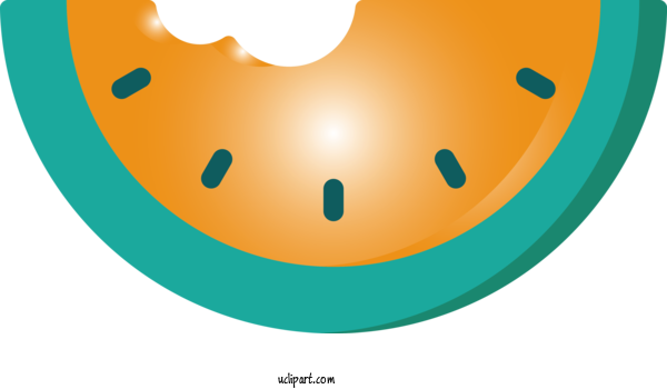Free Food Aqua Smile Orange For Fruit Clipart Transparent Background
