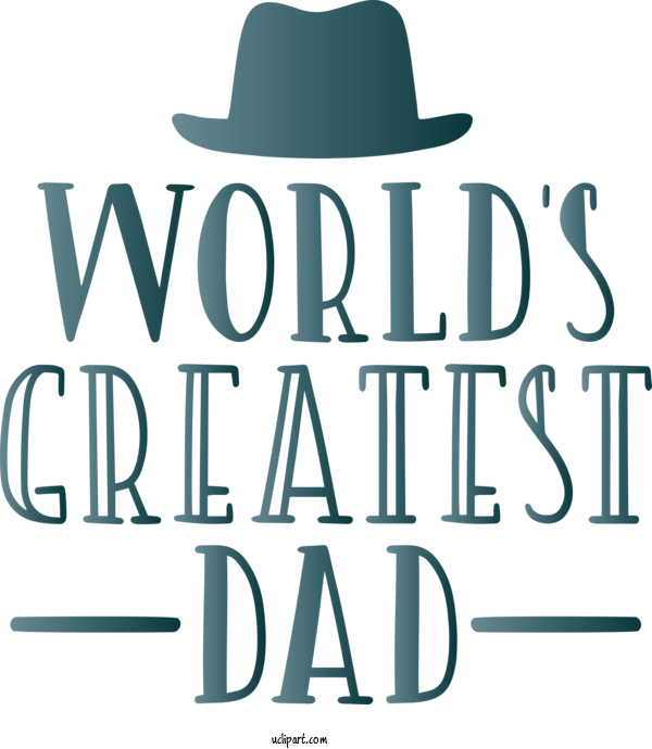 Free Holidays Hat Clothing Font For Fathers Day Clipart Transparent Background