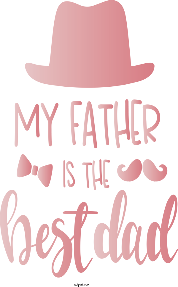 Free Holidays Clothing Pink Hat For Fathers Day Clipart Transparent Background