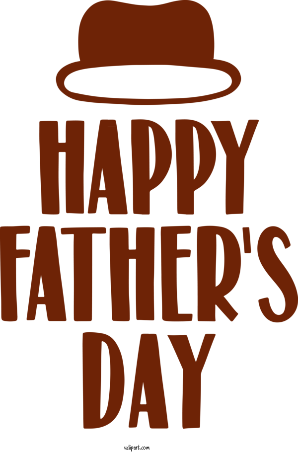 Free Holidays Font Hat Headgear For Fathers Day Clipart Transparent Background