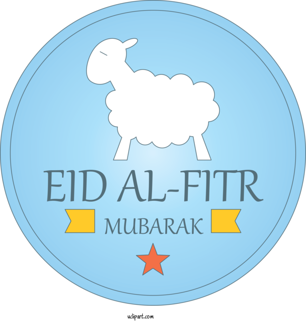 Free Holidays Goats Logo Goat For Eid Al Fitr Clipart Transparent Background