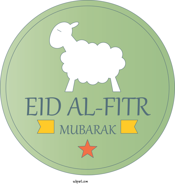 Free Holidays Goats Sheep Sheep For Eid Al Fitr Clipart Transparent Background