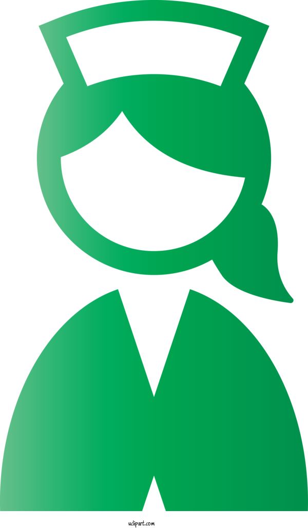 Free Medical Green Symbol Font For Nurses Clipart Transparent Background
