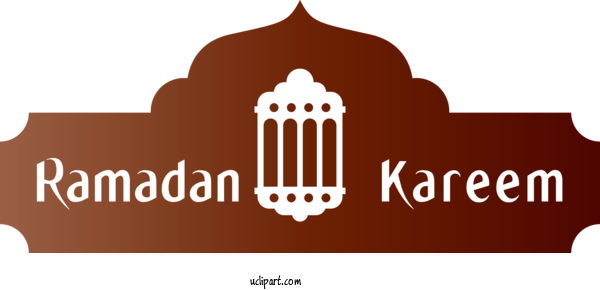 Free Holidays Logo Landmark Font For Ramadan Clipart Transparent Background