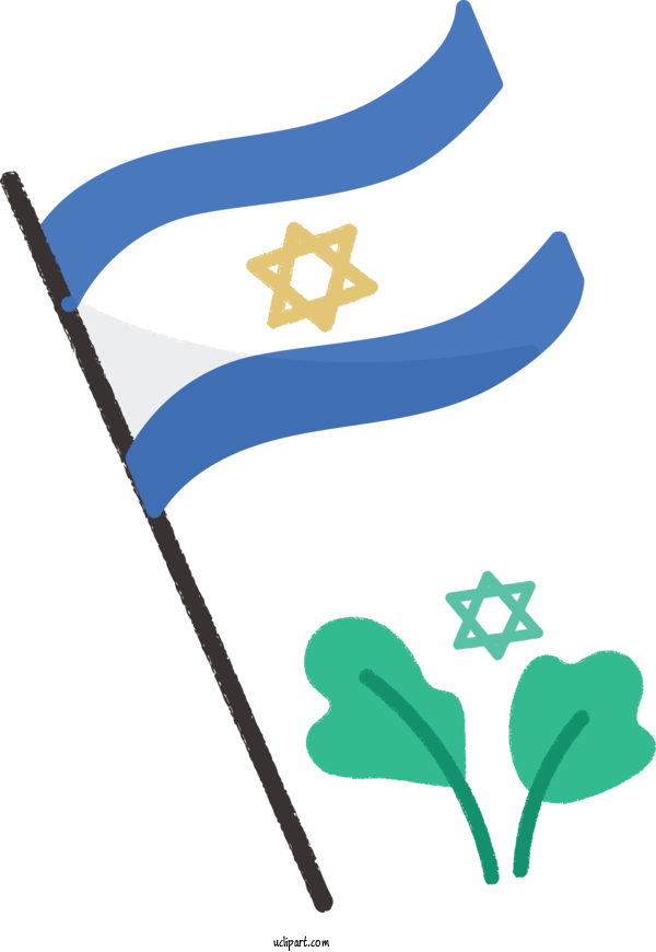 Free Holidays Flag For Passover Clipart Transparent Background
