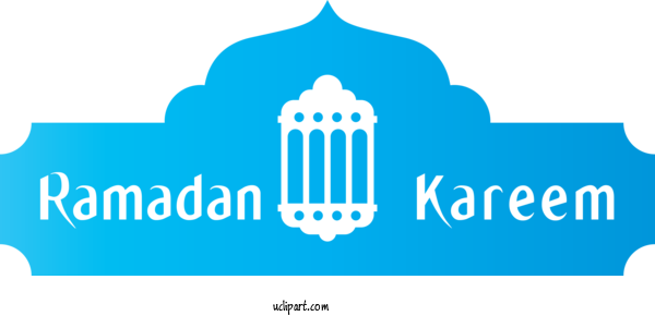 Free Holidays Logo Blue Turquoise For Ramadan Clipart Transparent Background