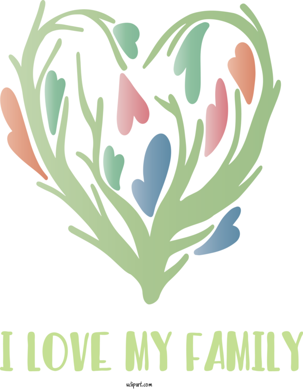 Free Holidays Logo Plant For Family Day Clipart Transparent Background