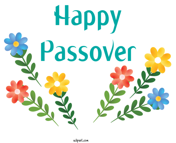 Free Holidays Plant Flower Wildflower For Passover Clipart Transparent Background
