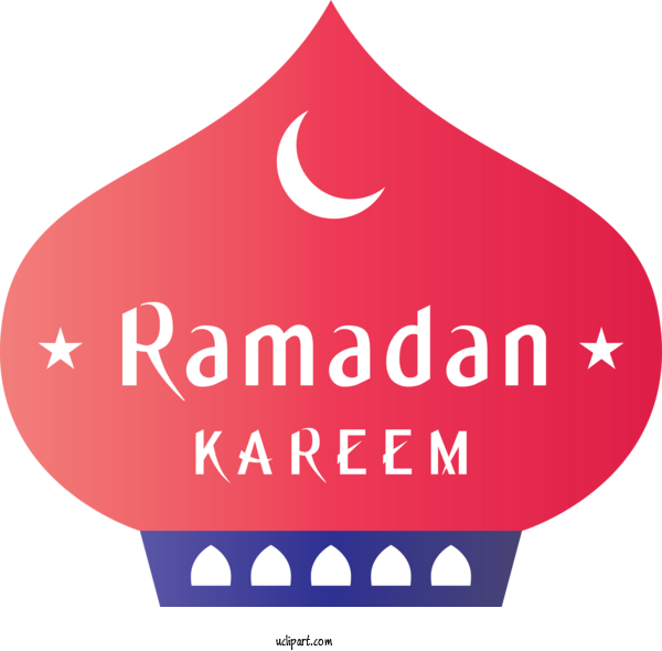 Free Holidays Logo Text Font For Ramadan Clipart Transparent Background