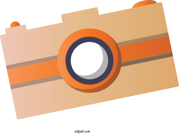 Free Icons Orange Circle Logo For Camera Icon Clipart Transparent Background