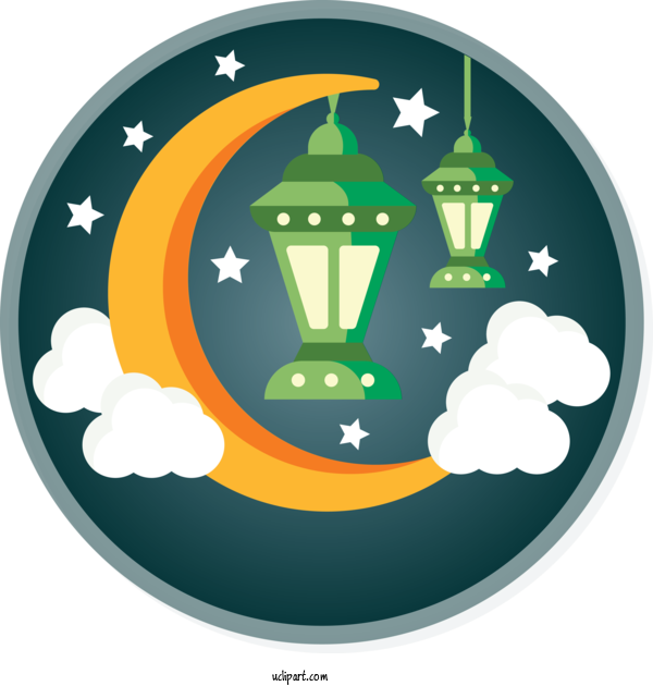 Free Holidays Symbol Emblem For Ramadan Clipart Transparent Background