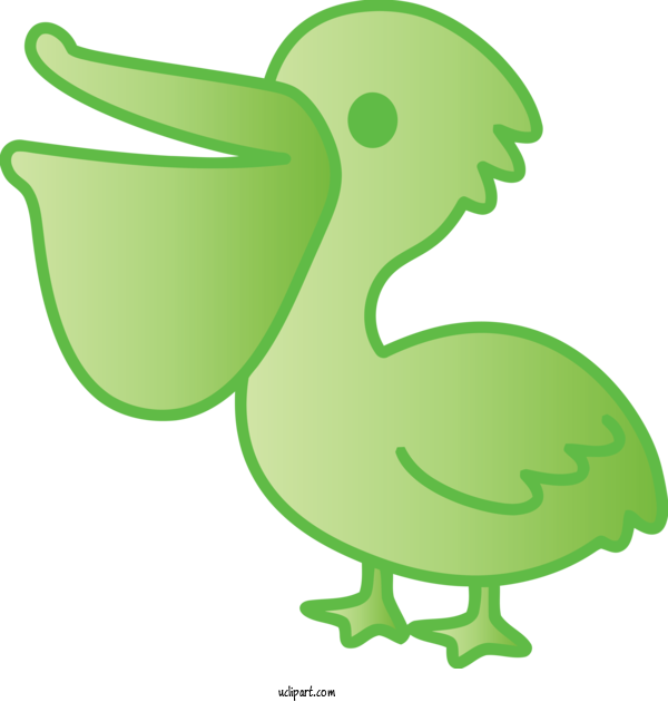 Free Animals Green Bird Beak For Bird Clipart Transparent Background