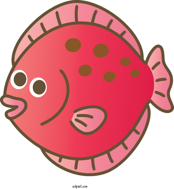 Free Animals Pink Cartoon Fish For Fish Clipart Transparent Background