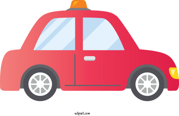 Free Transportation Vehicle Car Red For Car Clipart Transparent Background