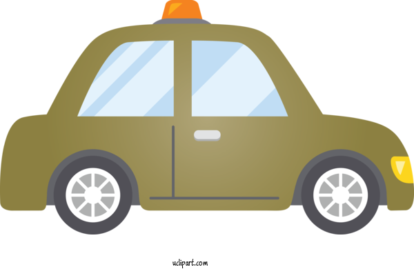 Free Transportation Vehicle Car Yellow For Car Clipart Transparent Background