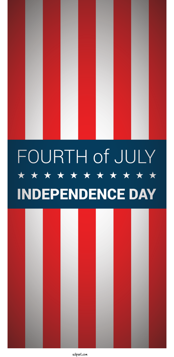 Free Holidays Text Red Font For Fourth Of July Clipart Transparent Background