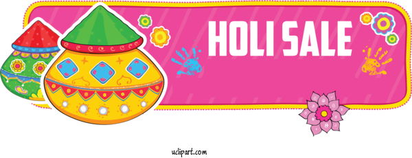 Free Holidays Holi Royalty Free For Holi Clipart Transparent Background
