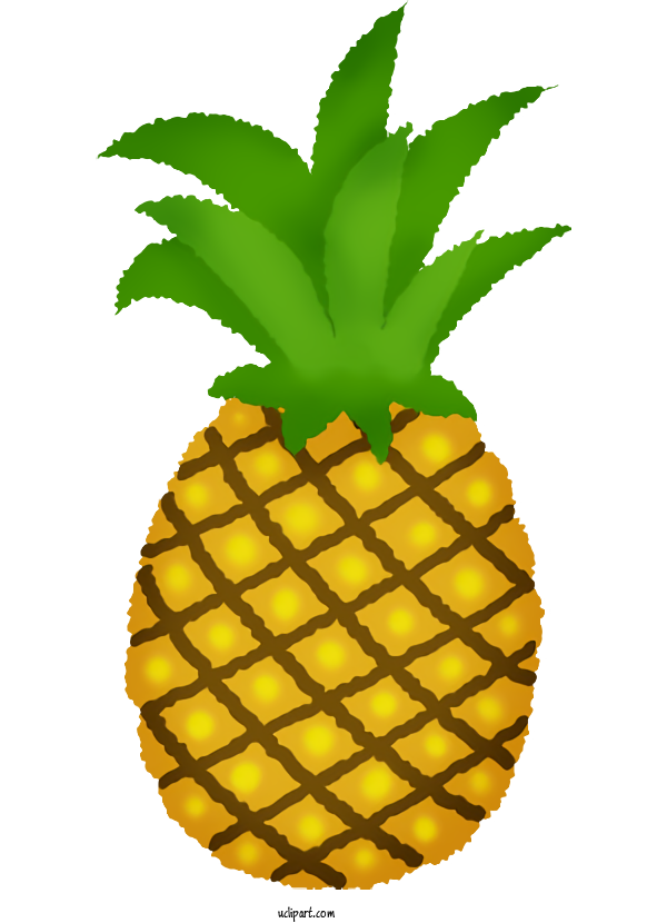 Free Food Pineapple Juice Fruit For Fruit	 Clipart Transparent Background