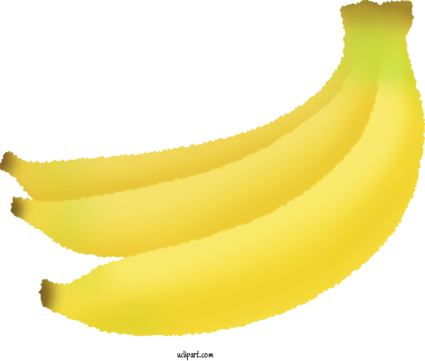 Free Food Banana JPEG Pixel For Fruit	 Clipart Transparent Background