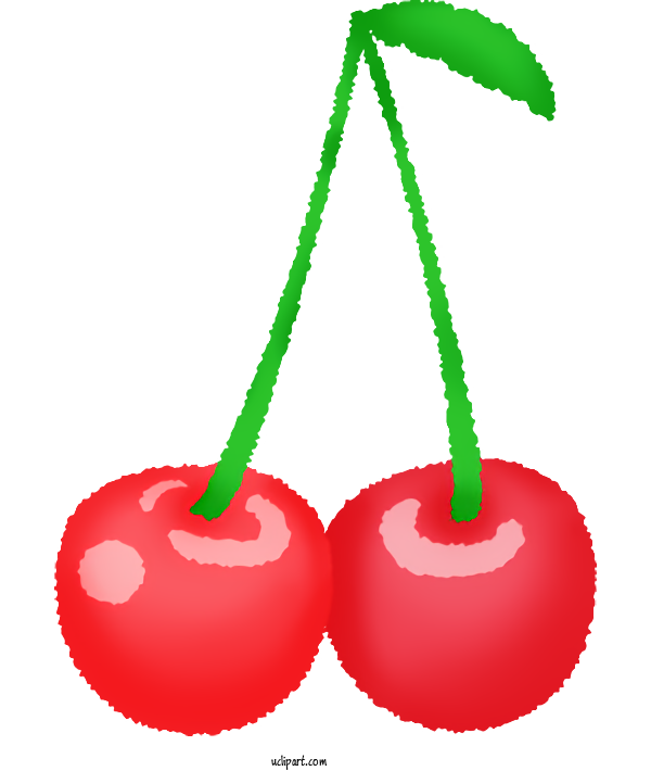 Free Food Cherry Fruit For Fruit	 Clipart Transparent Background