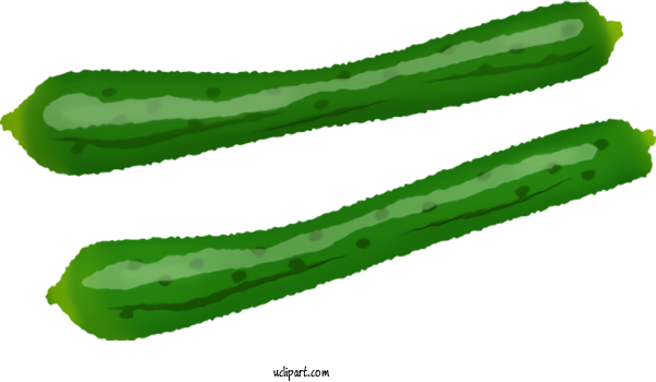 Free Food Cucumber  Drawing For Vegetable Clipart Transparent Background