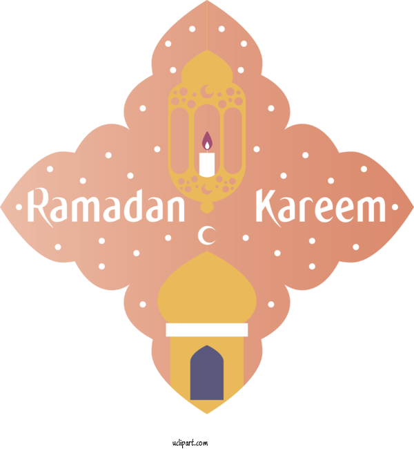 Free Holidays Logo Produce Line For Ramadan Clipart Transparent Background