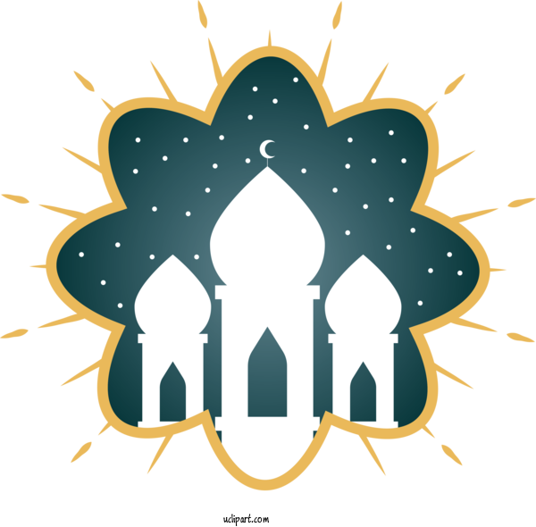 Free Holidays Flat Design Design For Ramadan Clipart Transparent Background