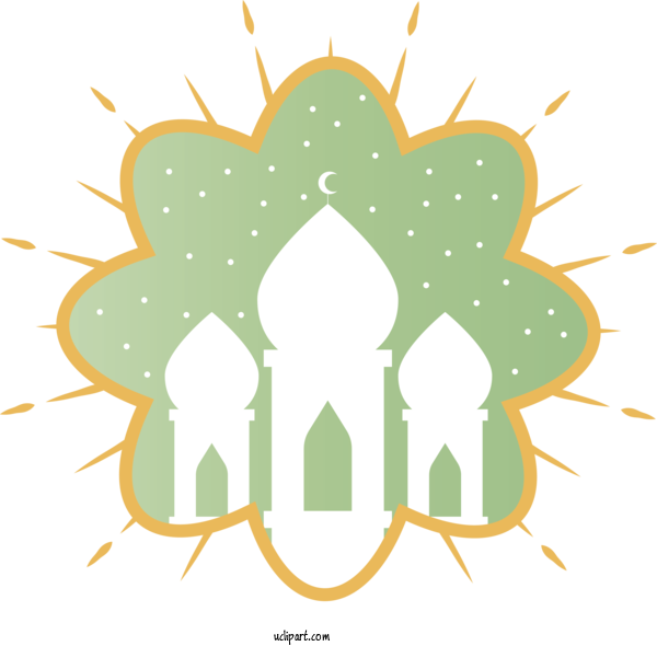 Free Holidays Logo Pattern Leaf For Ramadan Clipart Transparent Background
