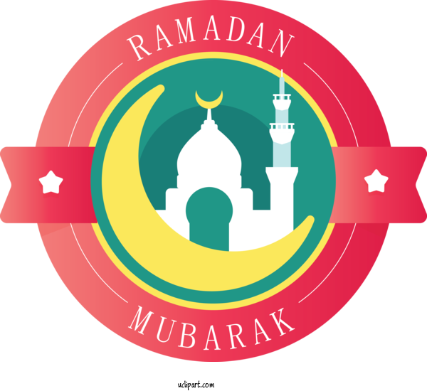 Free Holidays Logo Font Organization For Ramadan Clipart Transparent Background