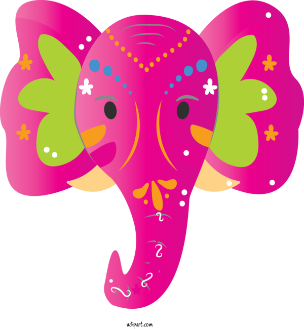 Free Holidays Hathi Jr. Indian Elephant Elephant For Holi Clipart Transparent Background