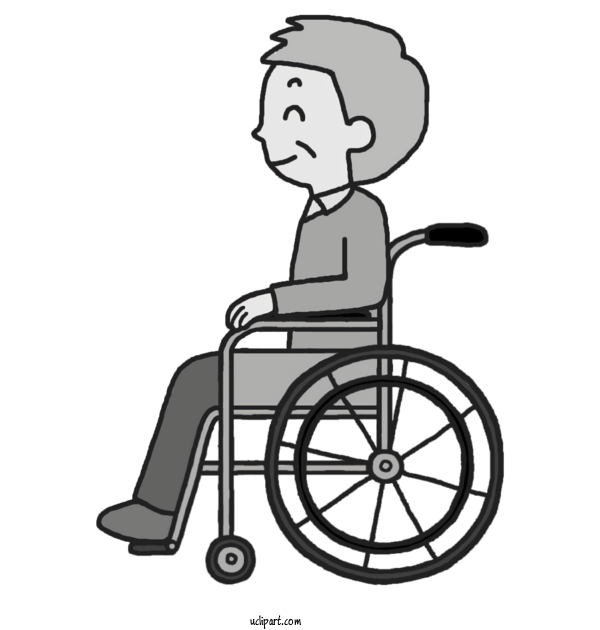 Free People Wheelchair Health Care Aged Care For Elderly Clipart Transparent Background