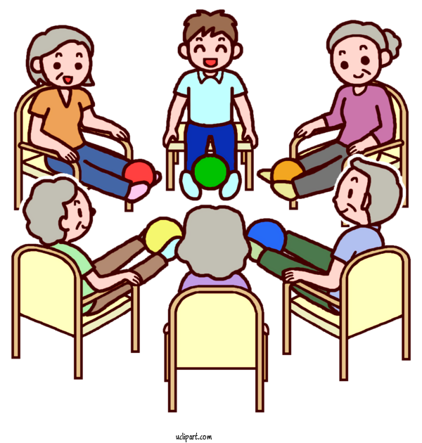 Free People Rehabilitation Health Care Aged Care For Elderly Clipart Transparent Background
