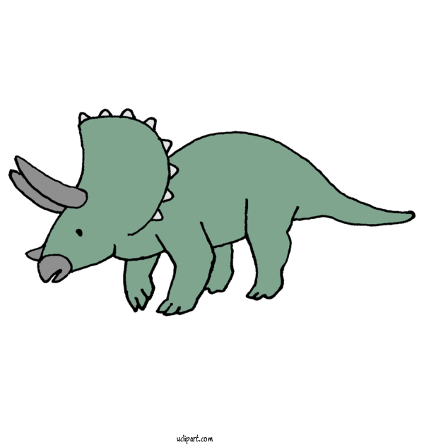 Free Animals Triceratops Tyrannosaurus Dinosaur For Animal Clipart Transparent Background
