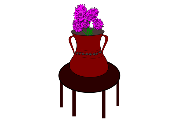 Free Plant Flower Chair Furniture Clipart Clipart Transparent Background