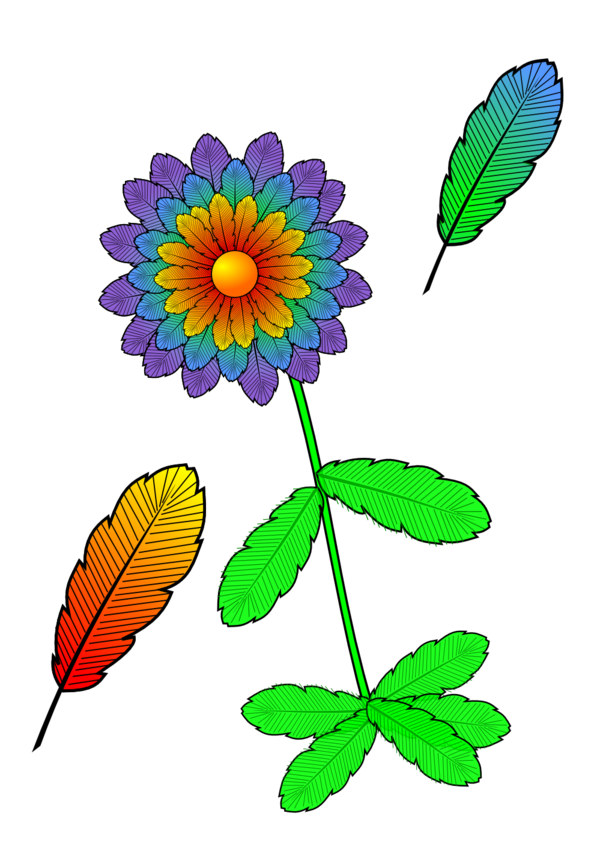 Free Plant Flower Plant Leaf Clipart Clipart Transparent Background