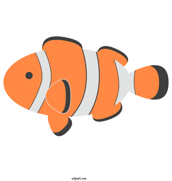 Free Animals Logo Fish Line For Animal Clipart Transparent Background