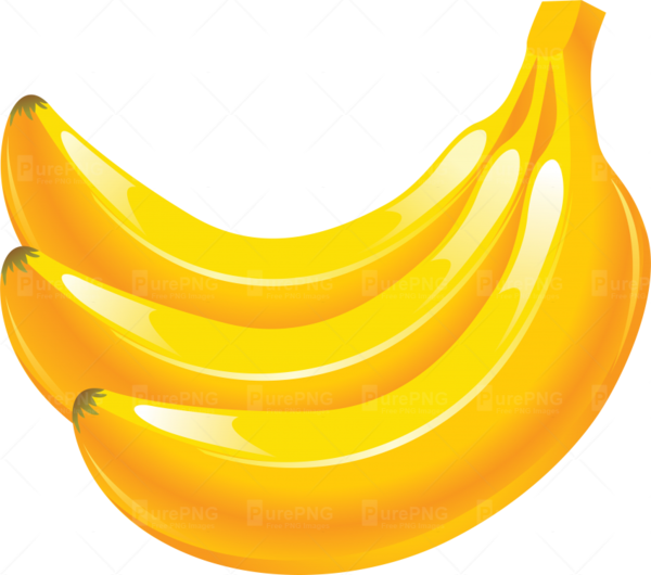 Free Plant Banana Banana Family Food Clipart Clipart Transparent Background