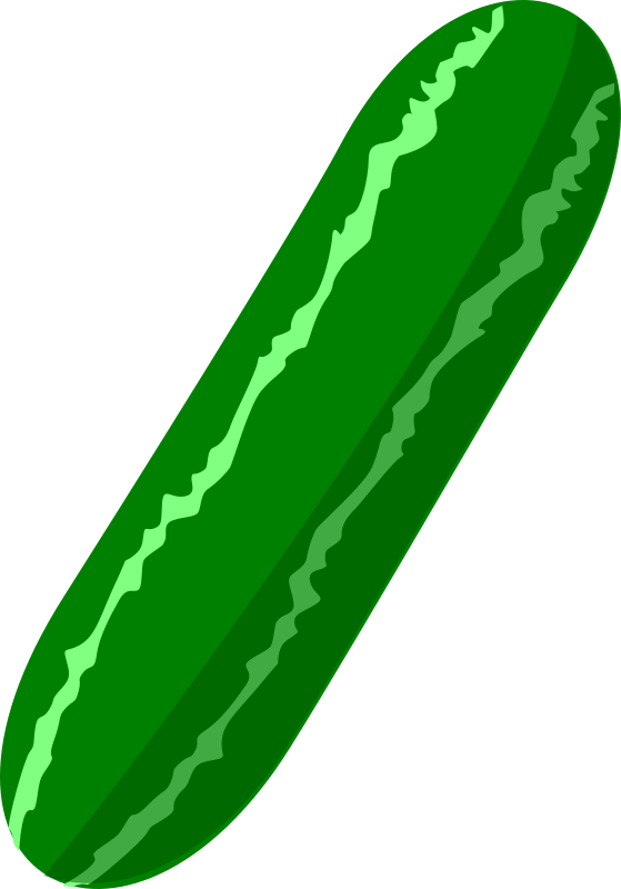 Free Plant Vegetable Cucumber Leaf Clipart Clipart Transparent Background