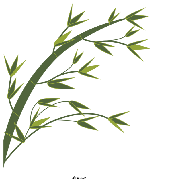 Free Nature Virus Bamboo M 雑菌 For Plant Clipart Transparent Background