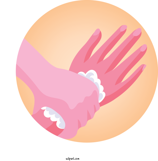 Free Holidays Hand Model Nail Pink M For Global Handwashing Day Clipart Transparent Background