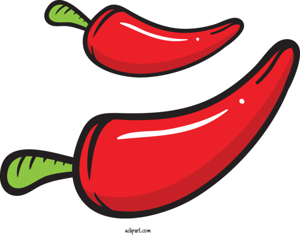 Free Holidays Chili Pepper Peperoncino Design For Cinco De Mayo Clipart Transparent Background