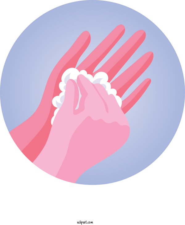 Free Holidays Hand Model Pink M Design For Global Handwashing Day Clipart Transparent Background