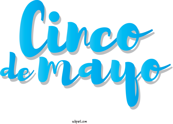Free Holidays Logo Font M For Cinco De Mayo Clipart Transparent Background