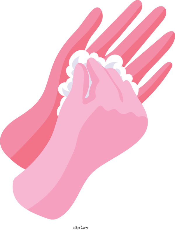 Free Holidays Hand Model Pink M Line For Global Handwashing Day Clipart Transparent Background