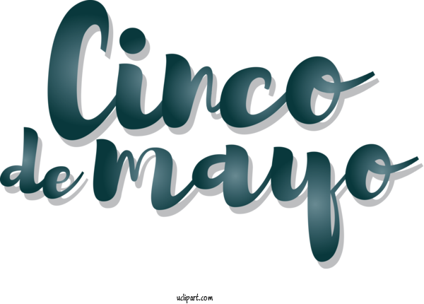 Free Holidays Logo Font Microsoft Azure For Cinco De Mayo Clipart Transparent Background
