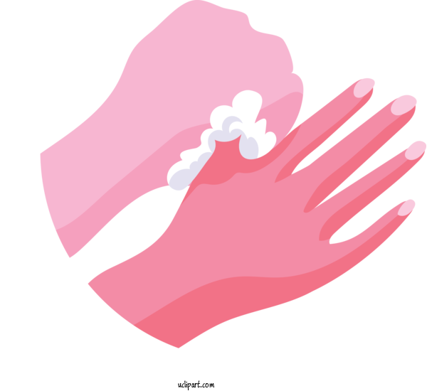 Free Holidays Hand Model Glove Pink M For Global Handwashing Day Clipart Transparent Background