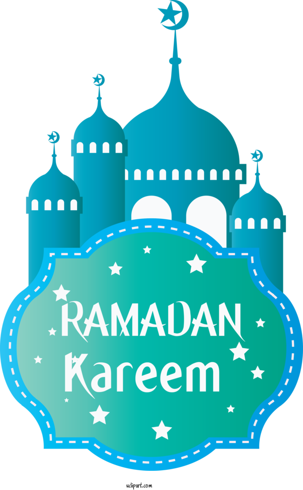 Free Holidays Eid Al Fitr Logo White Ramadan For Ramadan Clipart Transparent Background