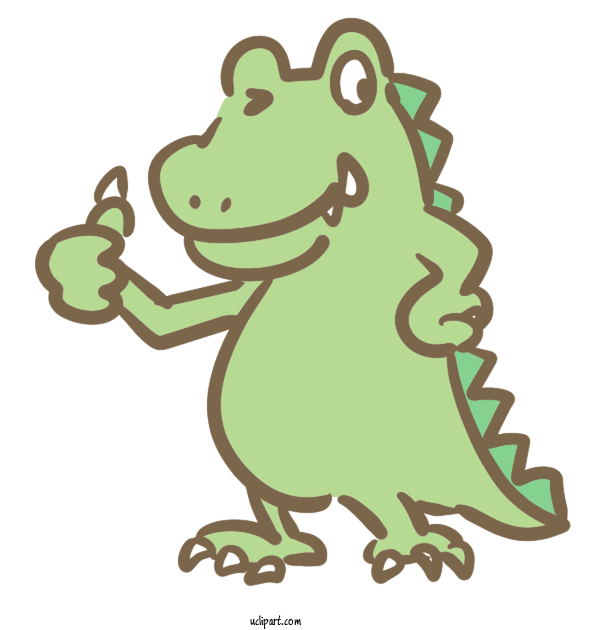 Free Animals Toad Reptiles Dinosaur For Dinosaur Clipart Transparent Background
